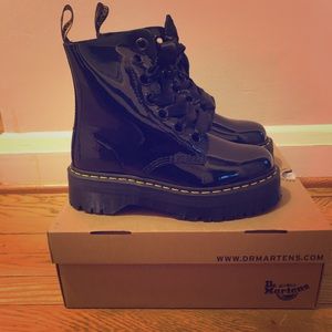 BRAND NEW Dr. Marten patent leather boots